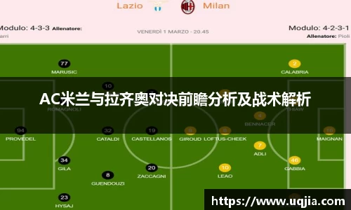 AC米兰与拉齐奥对决前瞻分析及战术解析